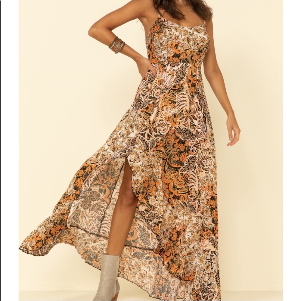 Free People Forever Yours Floral Maxi Dress